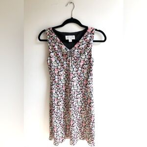 Annex Women's Size 2 P Sleeveless Floral Midi Feminine Sundress Dress